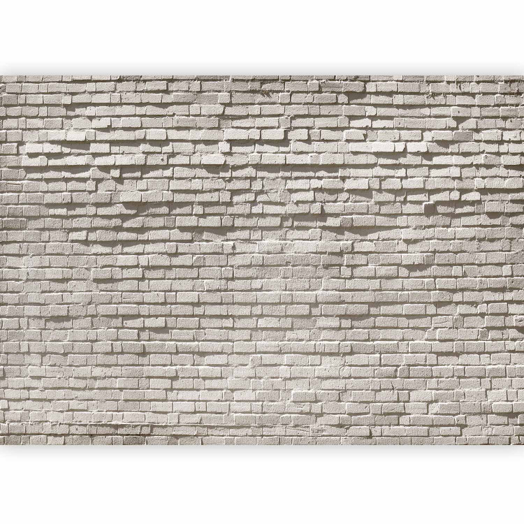 Photo Wallpaper Brick wall - industrial background of regular texture of grey stones 98074 additionalImage 5