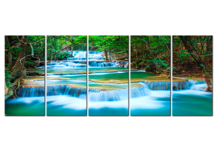Canvas Sapphire Waterfalls I 105784