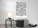 Wall Poster Map of London - black and white map of the capital of the United Kingdom and texts 116384 additionalThumb 23