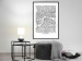 Wall Poster Map of London - black and white map of the capital of the United Kingdom and texts 116384 additionalThumb 9