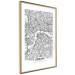 Wall Poster Map of London - black and white map of the capital of the United Kingdom and texts 116384 additionalThumb 11