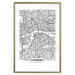 Wall Poster Map of London - black and white map of the capital of the United Kingdom and texts 116384 additionalThumb 16