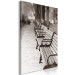 Canvas Print Park Benches (1 Part) Vertical 116684 additionalThumb 2
