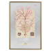 Wall Poster Mysterious Little Tree - abstraction with texts and a plant in pale colors 116884 additionalThumb 16