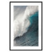 Wall Poster Ocean Wave - nautical composition with turbulent emerald water 117284 additionalThumb 26