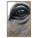 Poster Honest Eyes - close-up of a brown horse's face with a reflection in the eye 123484 additionalThumb 20