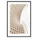 Wall Poster Telemark - abstract tunnel with 3D imitation and light wall texture 123884 additionalThumb 15