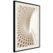 Wall Poster Telemark - abstract tunnel with 3D imitation and light wall texture 123884 additionalThumb 3