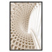 Wall Poster Telemark - abstract tunnel with 3D imitation and light wall texture 123884 additionalThumb 18