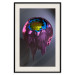Poster Layers of Abstract - purple-blue abstraction with a golden interior 125684 additionalThumb 18