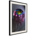 Poster Layers of Abstract - purple-blue abstraction with a golden interior 125684 additionalThumb 3