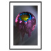 Poster Layers of Abstract - purple-blue abstraction with a golden interior 125684 additionalThumb 17