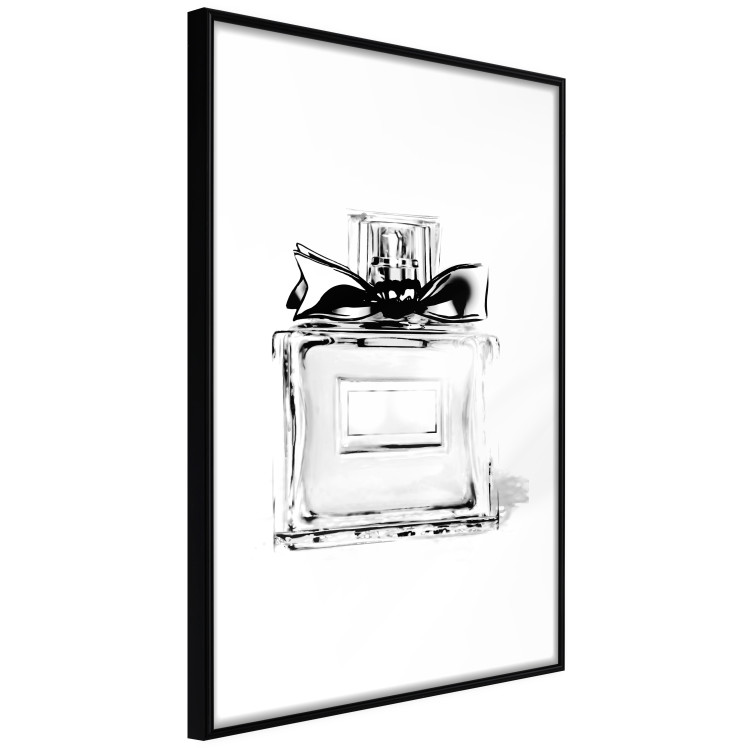 Poster Perfume Bottle - black and white sketch of a glass perfume container 126684 additionalImage 6