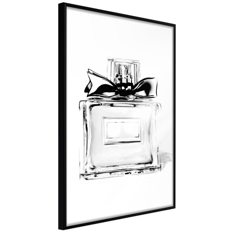 Poster Perfume Bottle - black and white sketch of a glass perfume container 126684 additionalImage 13