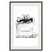 Poster Perfume Bottle - black and white sketch of a glass perfume container 126684 additionalThumb 19