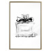 Poster Perfume Bottle - black and white sketch of a glass perfume container 126684 additionalThumb 16