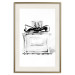 Poster Perfume Bottle - black and white sketch of a glass perfume container 126684 additionalThumb 20