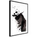 Wall Poster Abstract Element - black horse and abstract spots on a white background 126884 additionalThumb 6