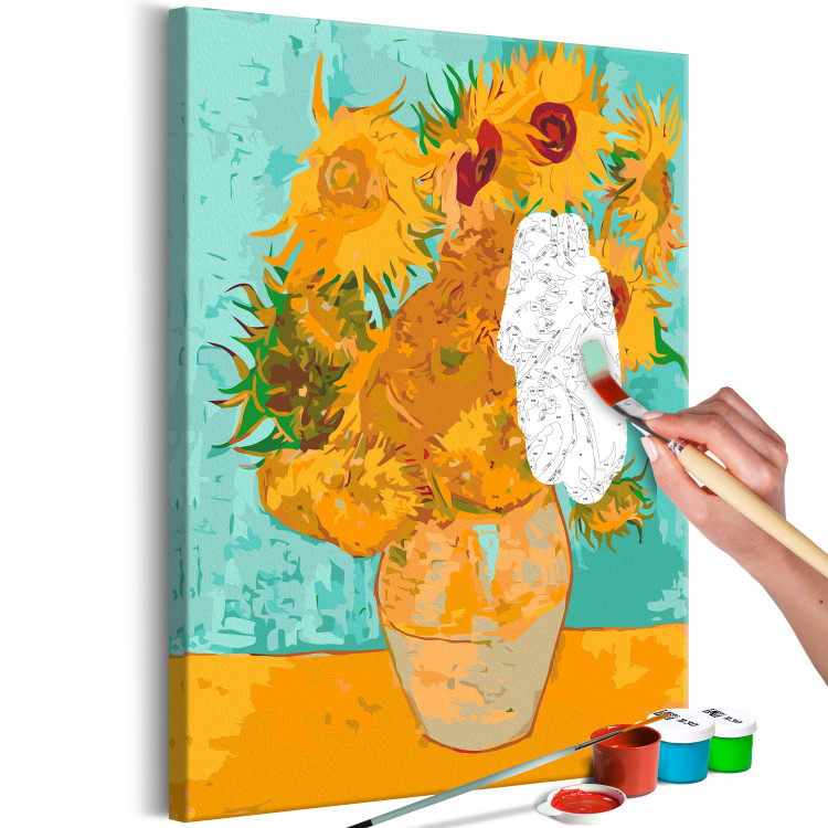 Paint by Number Kit Van Gogh's Sunflowers 127484 additionalImage 3
