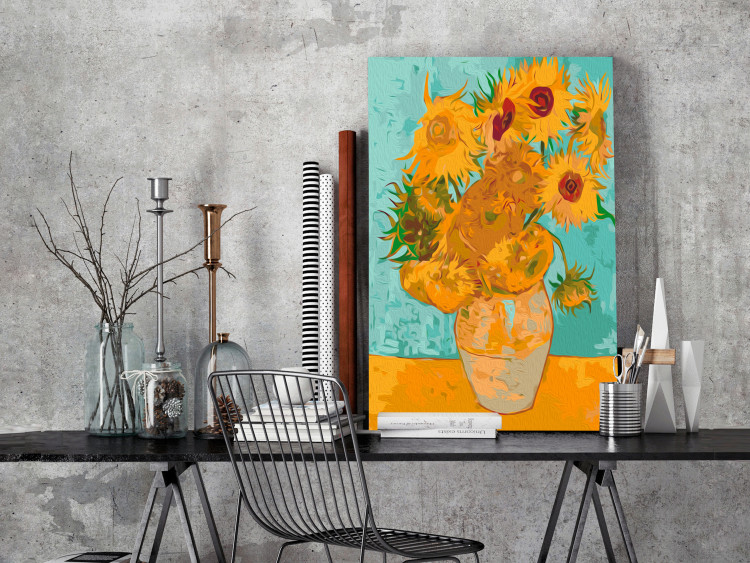 Paint by Number Kit Van Gogh's Sunflowers 127484 additionalImage 2