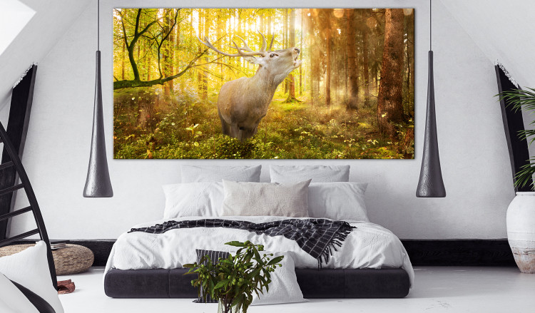 Large canvas print Roar in the Forest II [Large Format] 128684 additionalImage 5