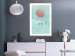 Poster Pastel Sunset - abstract birds against blue clouds 129584 additionalThumb 15