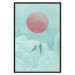 Poster Pastel Sunset - abstract birds against blue clouds 129584 additionalThumb 18