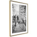 Poster Parisian Suburb - black and white architecture of a beautiful city 129784 additionalThumb 9