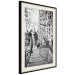 Poster Parisian Suburb - black and white architecture of a beautiful city 129784 additionalThumb 2