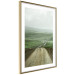 Wall Poster Road Through Plains - landscape of a road and green fields against the sky 130384 additionalThumb 9