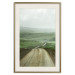 Wall Poster Road Through Plains - landscape of a road and green fields against the sky 130384 additionalThumb 20