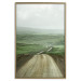 Wall Poster Road Through Plains - landscape of a road and green fields against the sky 130384 additionalThumb 21