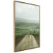 Wall Poster Road Through Plains - landscape of a road and green fields against the sky 130384 additionalThumb 14
