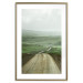 Wall Poster Road Through Plains - landscape of a road and green fields against the sky 130384 additionalThumb 14