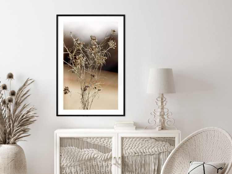 Wall Poster Passionate Maturity - plant landscape with flowers on a blurred background 131784 additionalImage 18