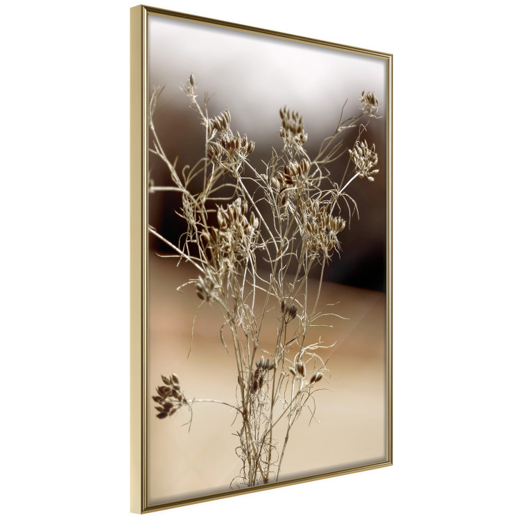 Wall Poster Passionate Maturity - plant landscape with flowers on a blurred background 131784 additionalImage 12