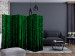 Room Divider Digital Rain II (5-piece) - abstraction in letters reminiscent of the matrix 133284 additionalThumb 4