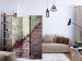Folding Screen Stone Duo (3-piece) - composition with brick texture background 133484 additionalThumb 4