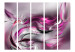 Room Divider Screen Pink Swirls II II - abstract pink patterns in space 133684 additionalThumb 3