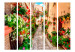Room Divider Alley in Umbria II - street in Italy with architecture and flowers 133984 additionalThumb 3