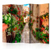 Room Divider Alley in Umbria II - street in Italy with architecture and flowers 133984