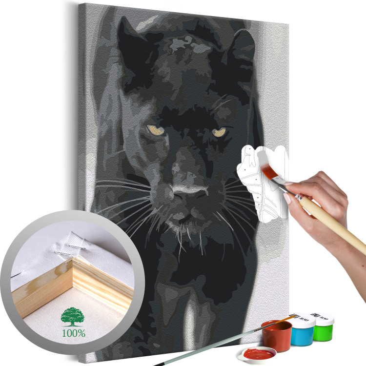 Paint by Number Kit Black Panther 134884