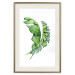 Wall Poster Intertwined Leaves - watercolor composition with green foliage on white 136384 additionalThumb 26