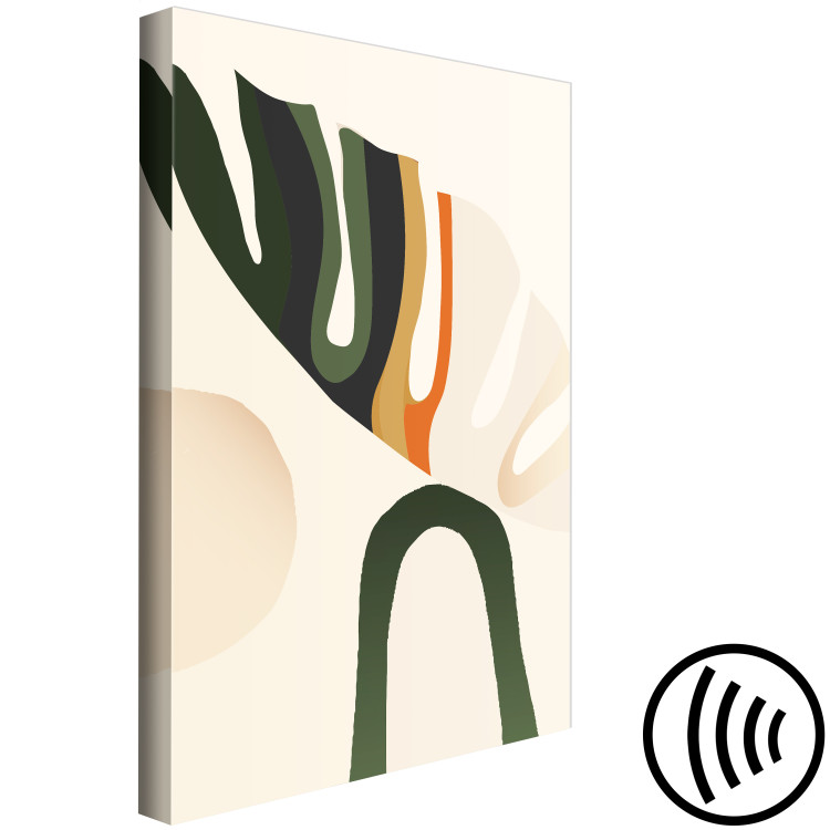 Canvas Print My Dream (1-piece) Vertical - abstract plant in boho motif 137484 additionalImage 6
