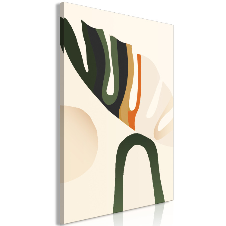 Canvas Print My Dream (1-piece) Vertical - abstract plant in boho motif 137484 additionalImage 2