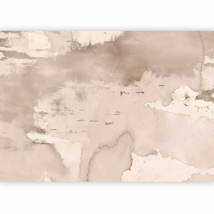 Photo Wallpaper Fog in shades of pink - abstract with irregular concrete texture 143184 additionalImage 1