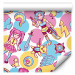 Modern Wallpaper Kawaii - Colorful Characters from an Animated Fairy Tale on a Colored Background 146384 additionalThumb 6