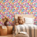 Modern Wallpaper Kawaii - Colorful Characters from an Animated Fairy Tale on a Colored Background 146384 additionalThumb 5