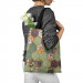 Shopping Bag Covered shrubs - multicoloured pattern with hexagonal composition 147584 additionalThumb 3