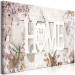 Large canvas print Home and Hummingbirds - Beige [Large Format] 149284 additionalThumb 2